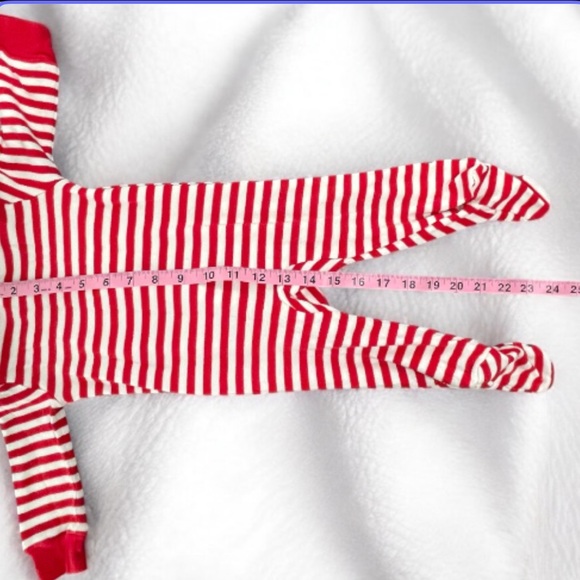 Carter's Blue and Red Winter/Holiday Print Footie Pajamas  Set of 3 - Picture 11 of 11